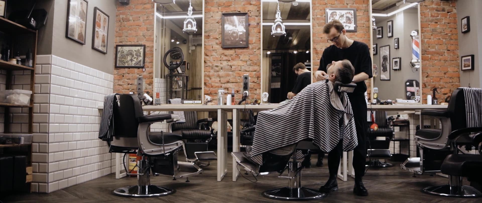 Blick in den Barbershop